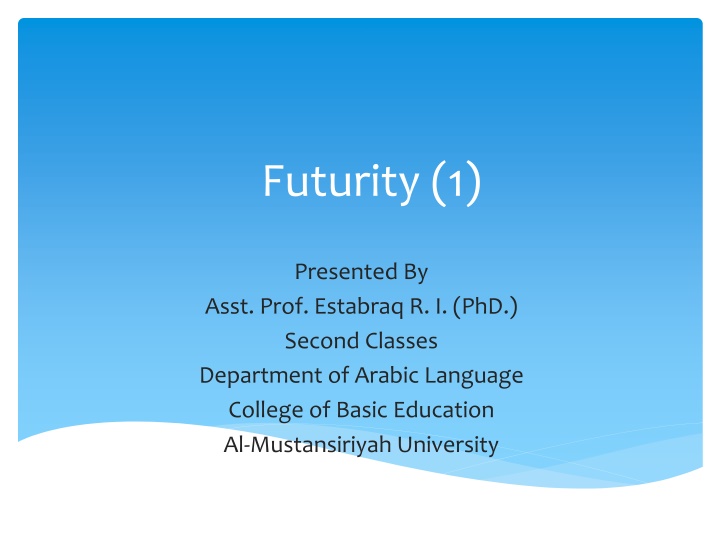 futurity 1