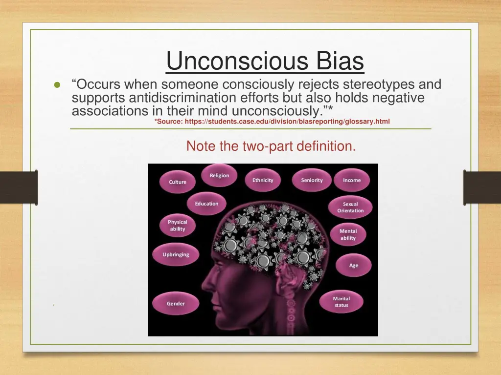 unconscious bias