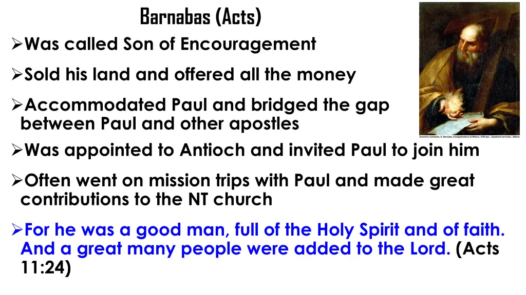 barnabas acts