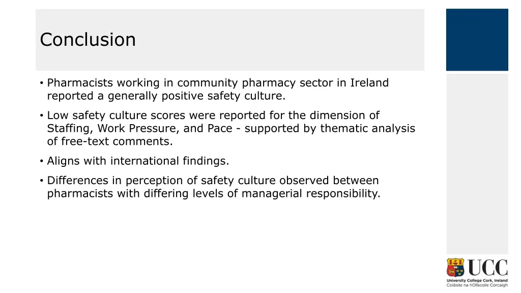 conclusion