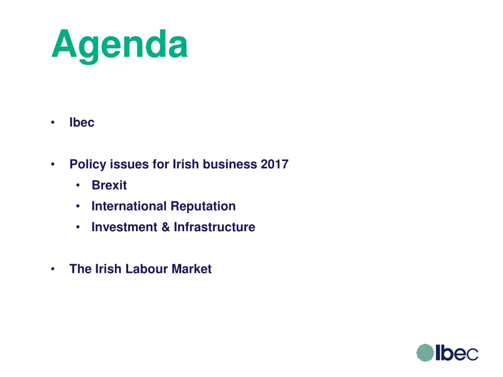 agenda