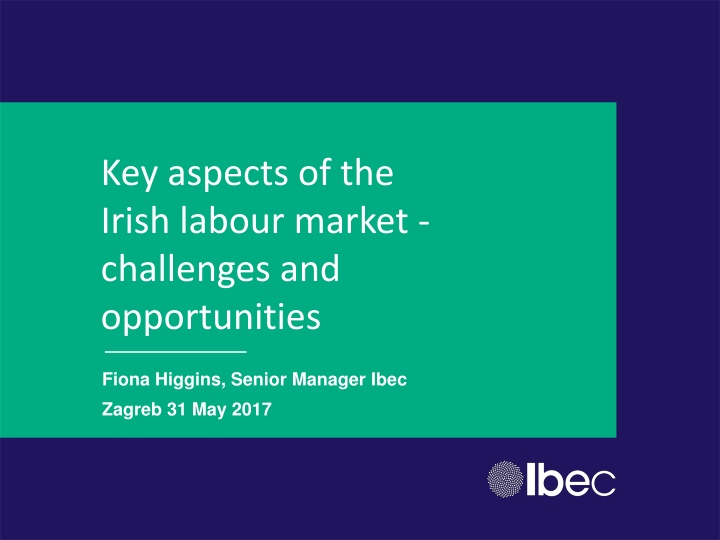 key aspects of the irish labour market challenges