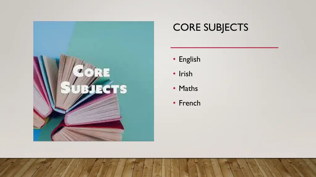 core subjects