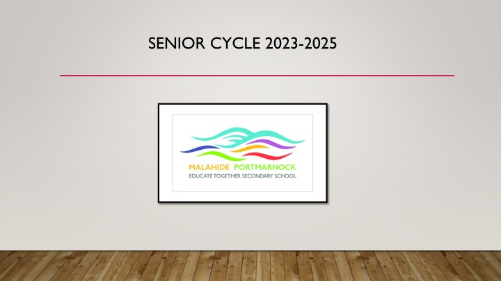 senior cycle 2023 2025
