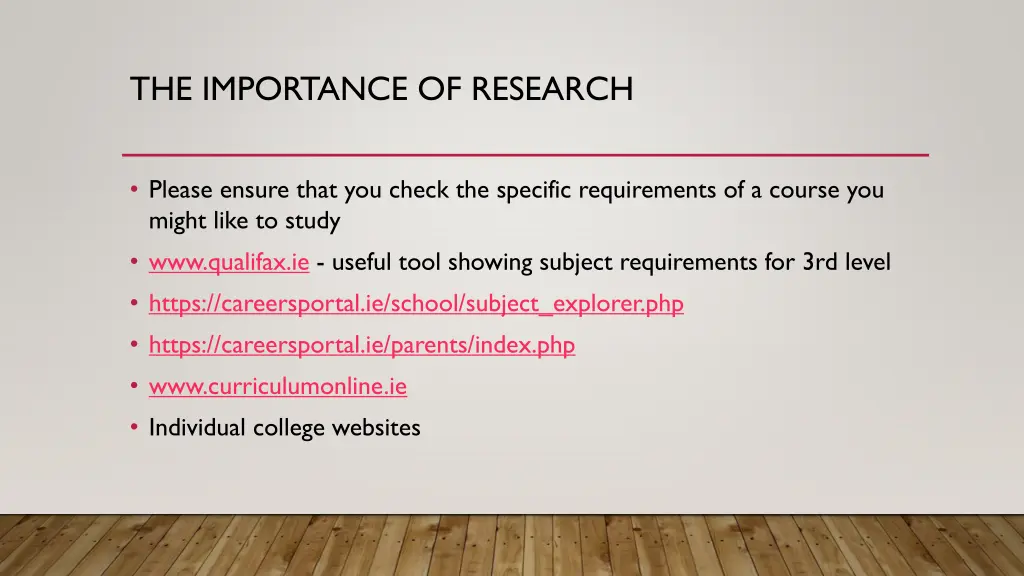 the importance of research