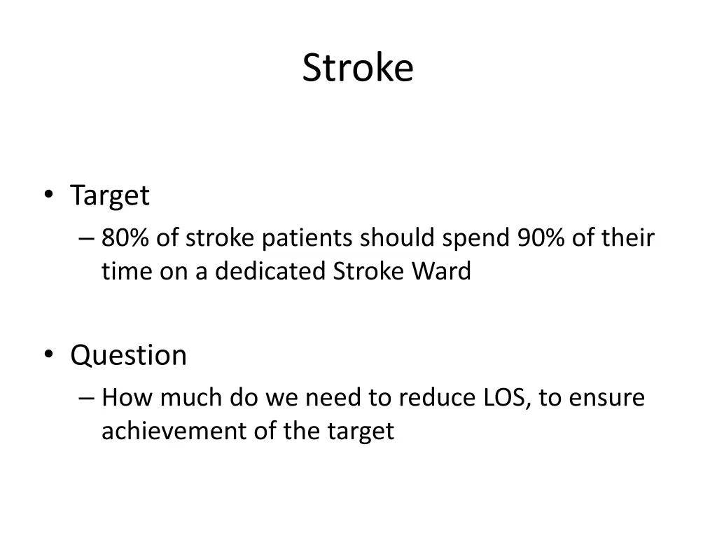 stroke