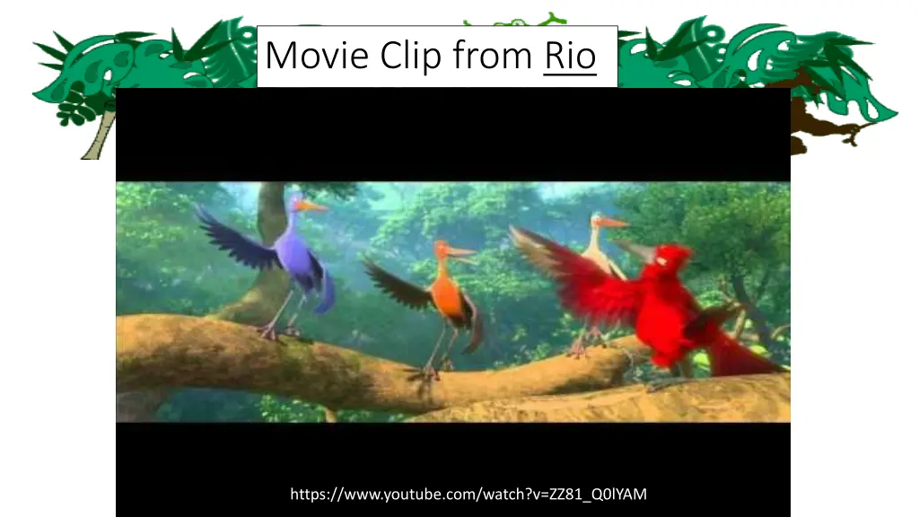 movie clip from rio
