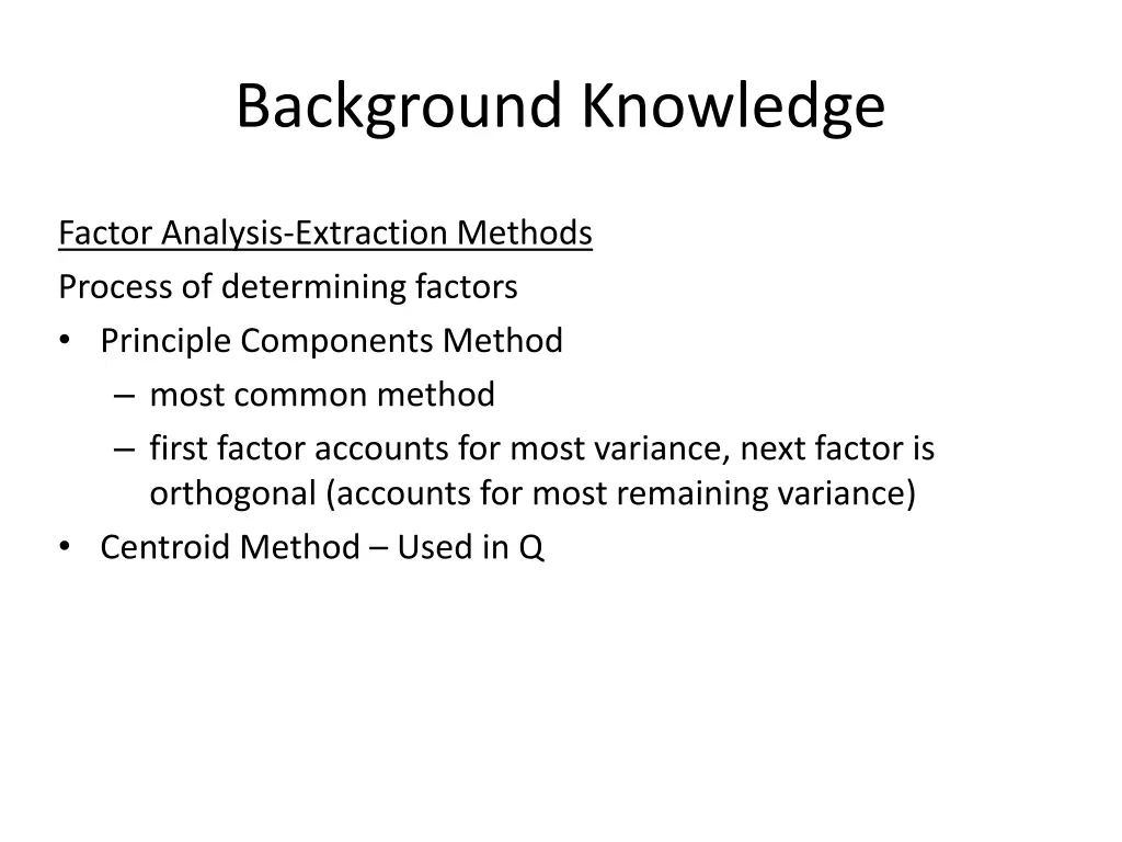 background knowledge 2