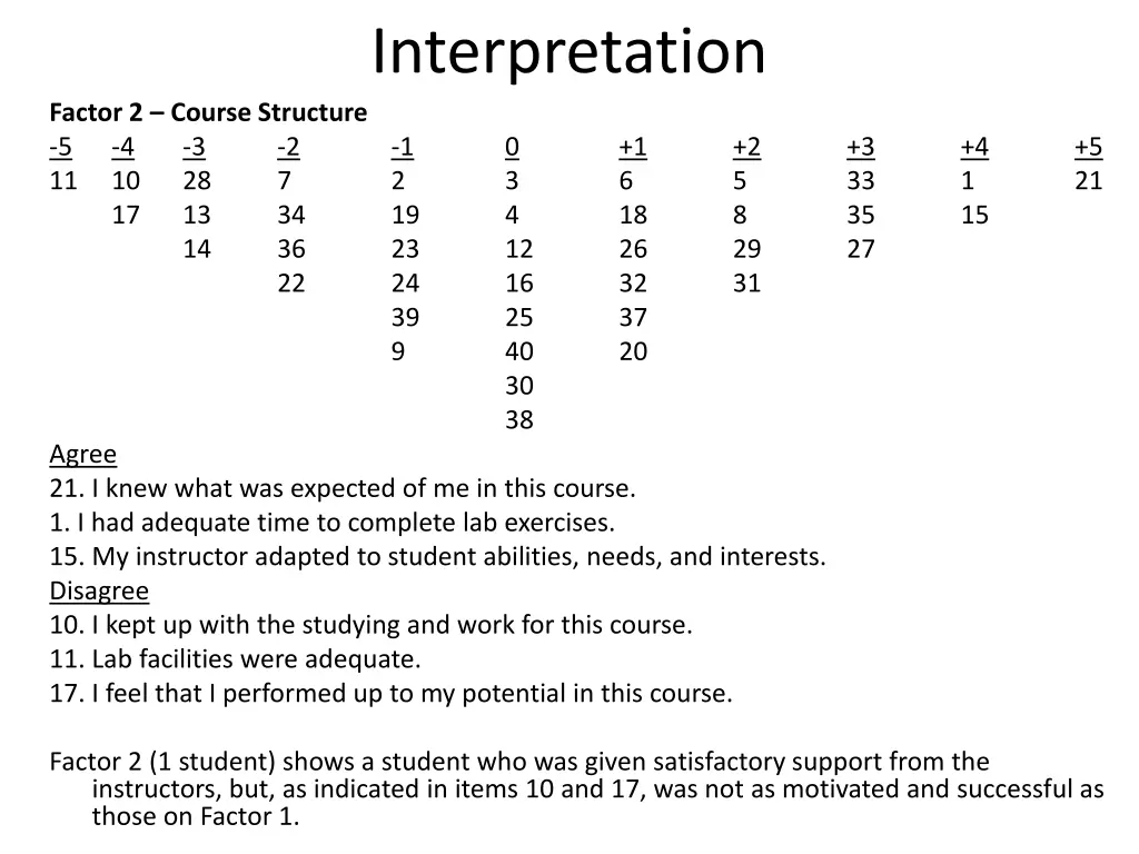 interpretation 1