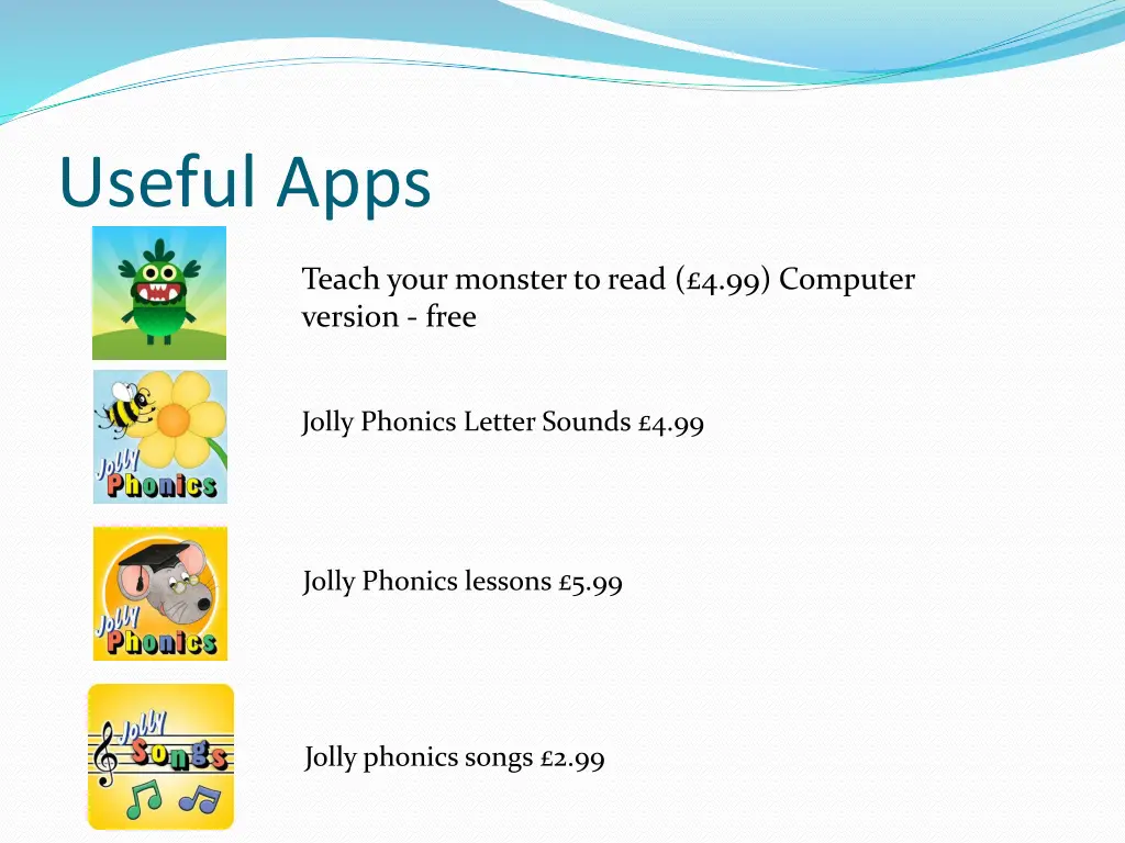 useful apps