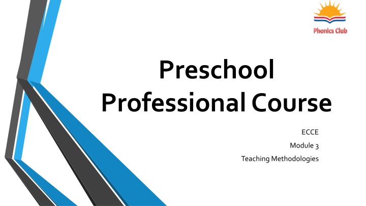 preschool professional course