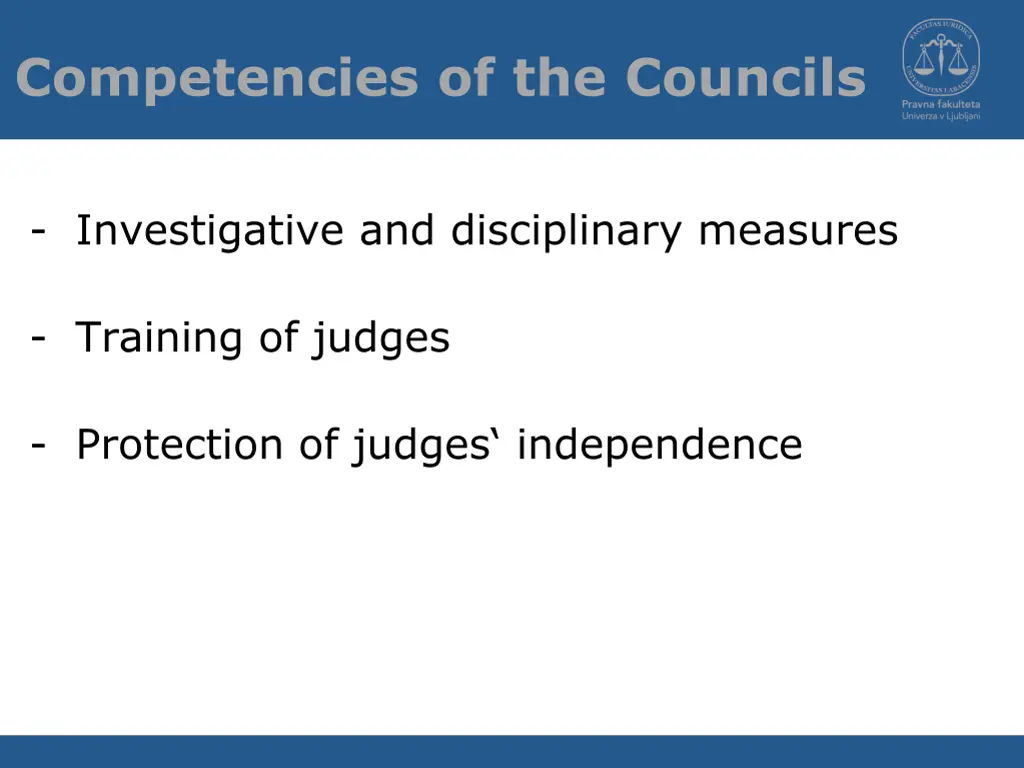 competencies of the councils 1