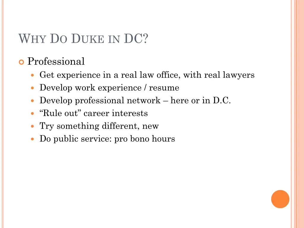 w hy d o d uke in dc 2