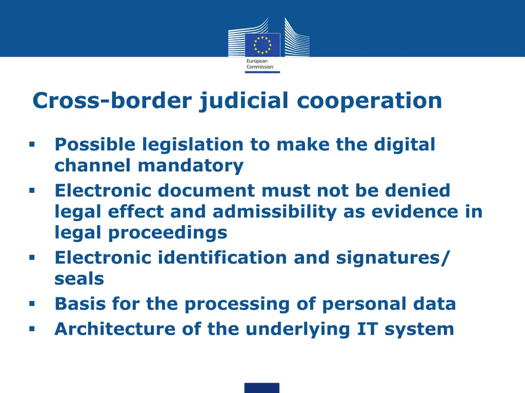 cross border judicial cooperation
