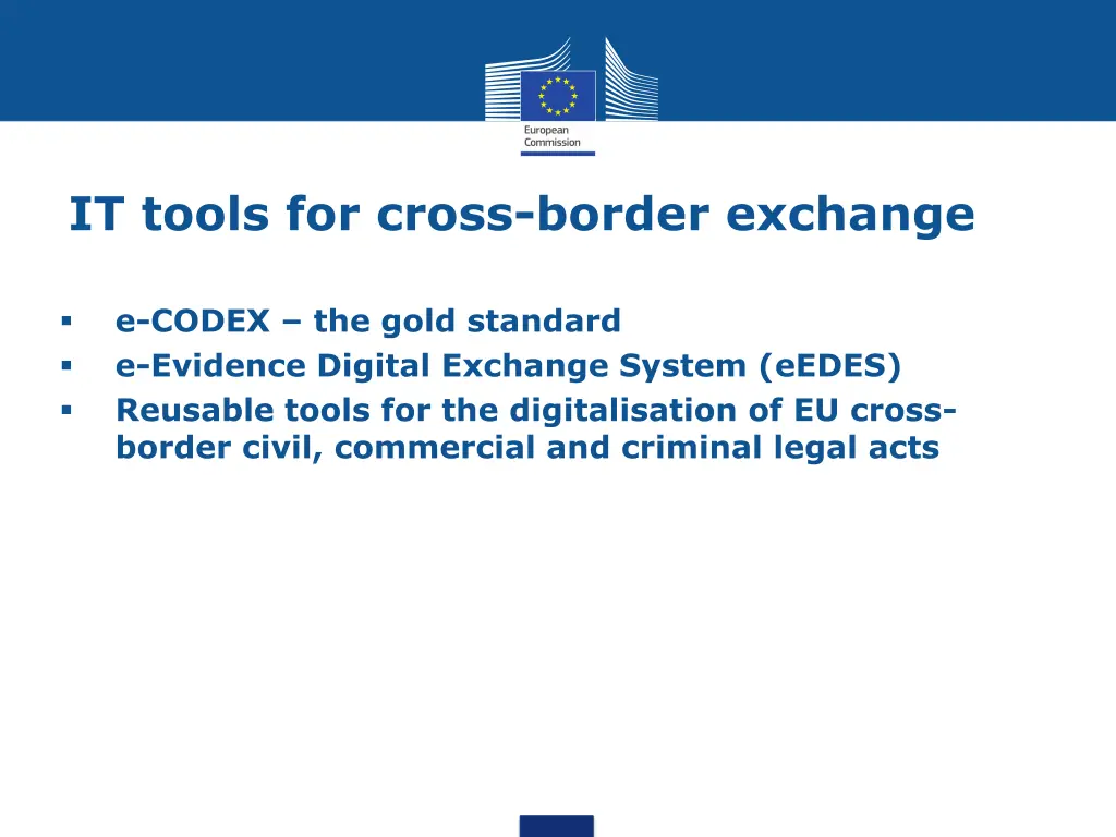 it tools for cross border exchange