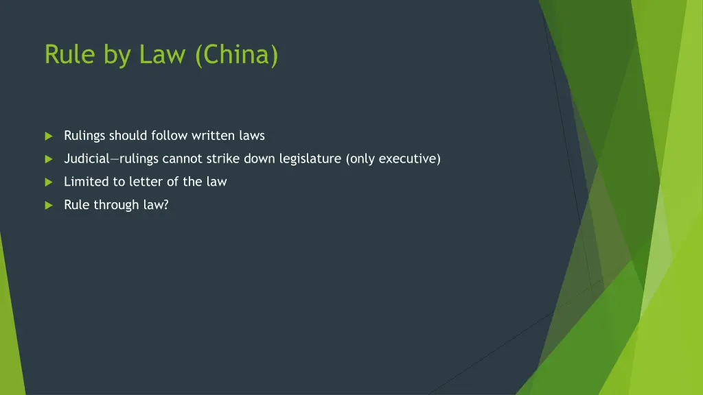 rule by law china