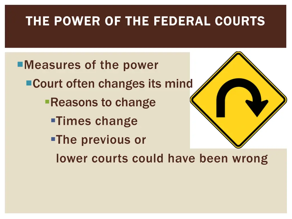 the power of the federal courts the power 2