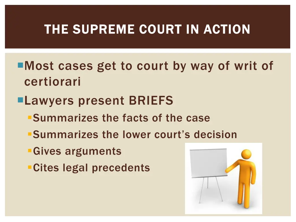 the supreme court in action the supreme court
