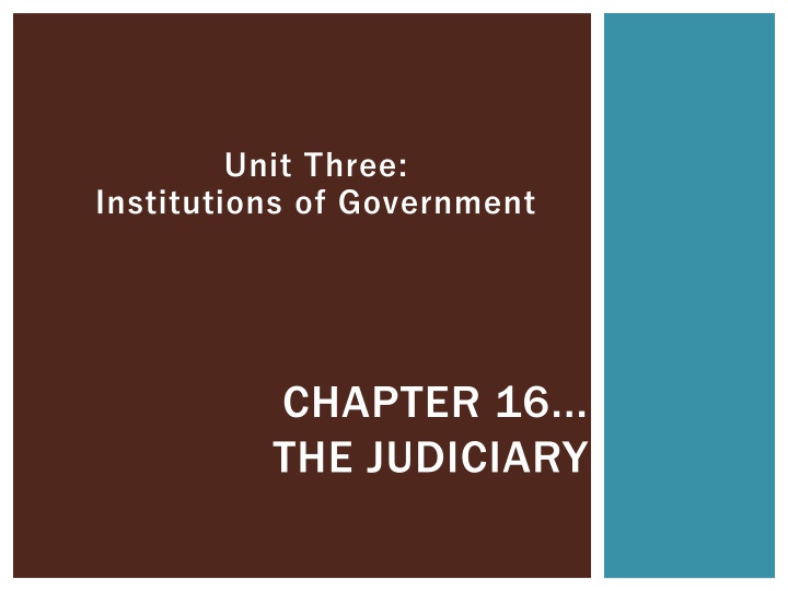 unit three