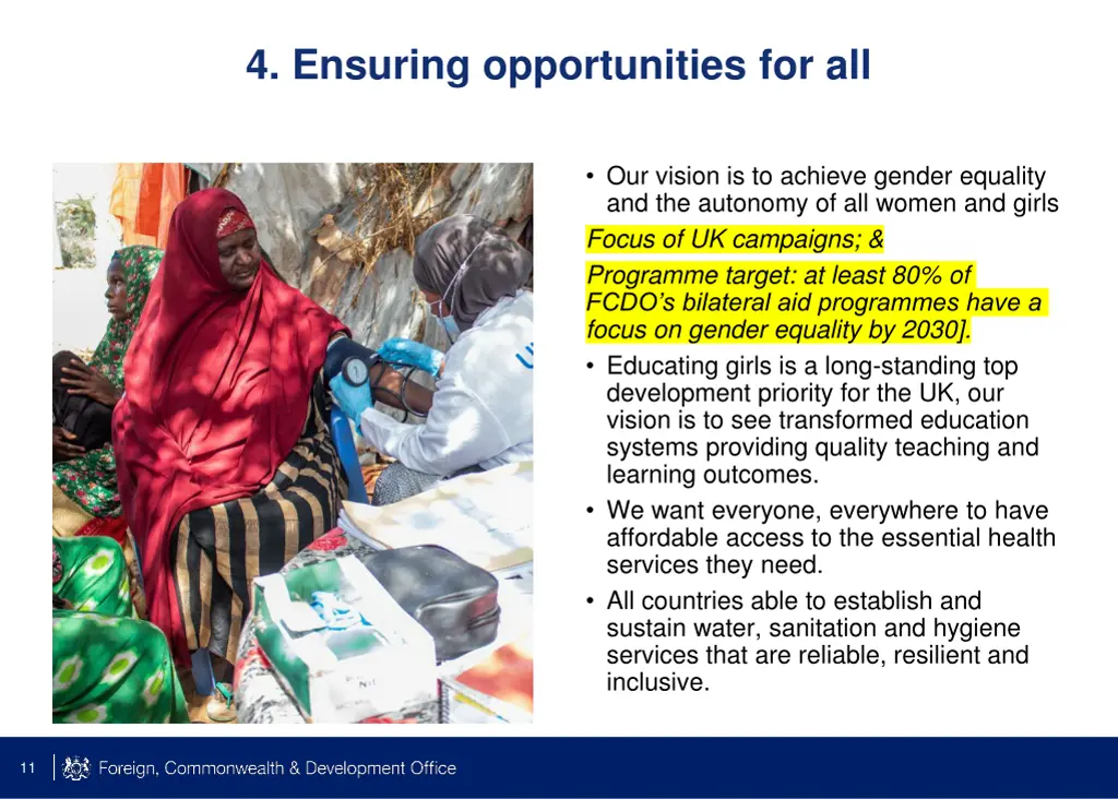 4 ensuring opportunities for all