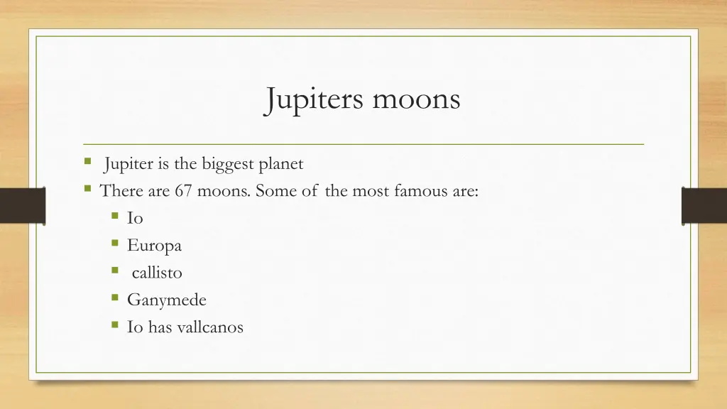 jupiters moons