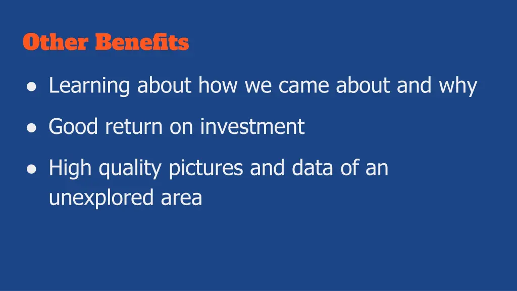 other benefits