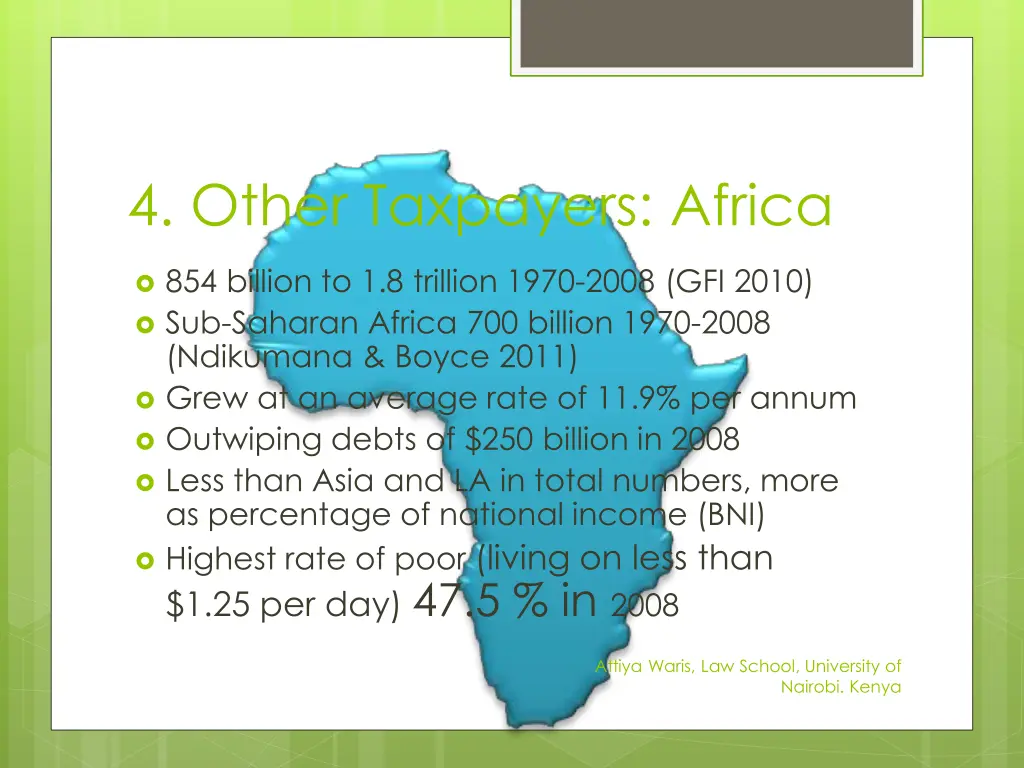 4 other taxpayers africa