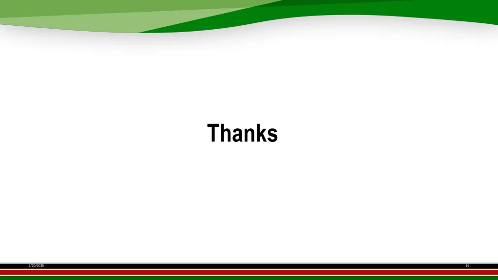 thanks