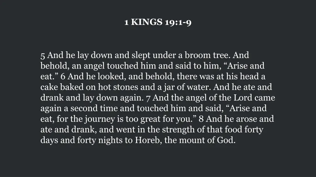 1 kings 19 1 9 1