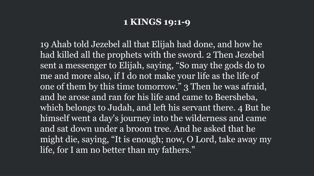 1 kings 19 1 9