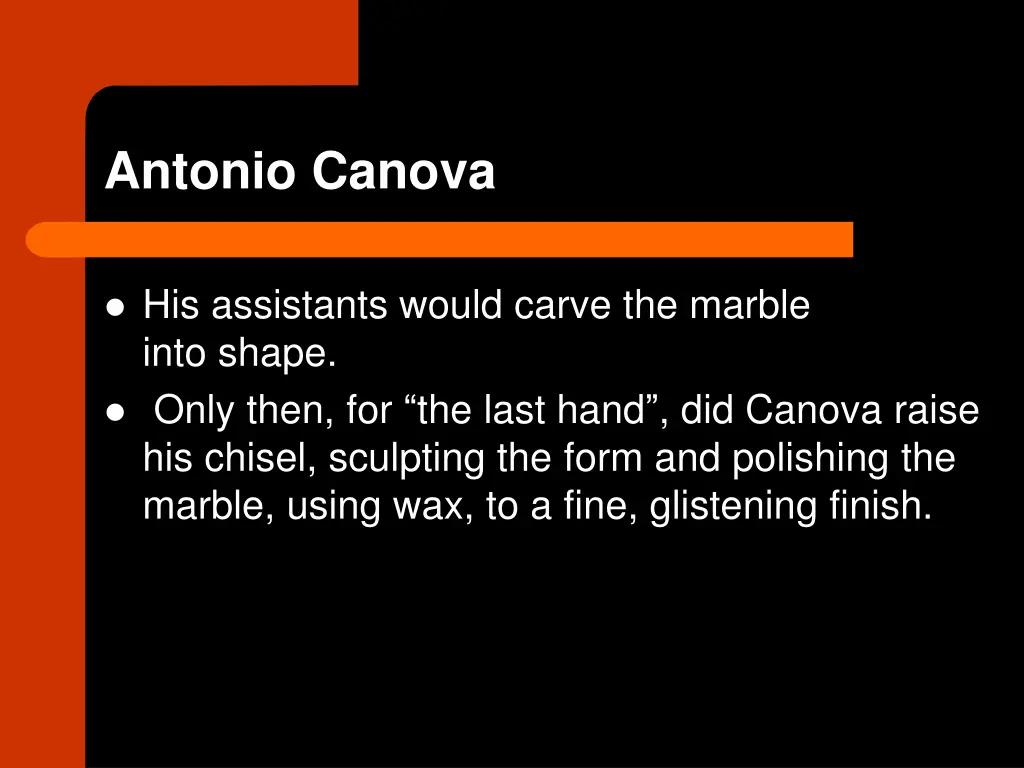 antonio canova 1