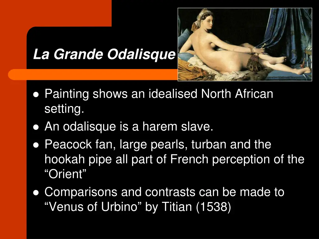 la grande odalisque