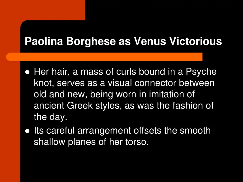 paolina borghese as venus victorious 1