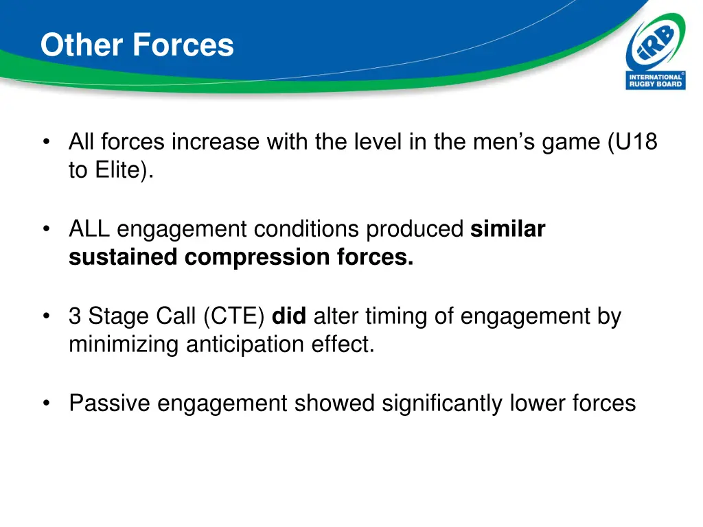 other forces