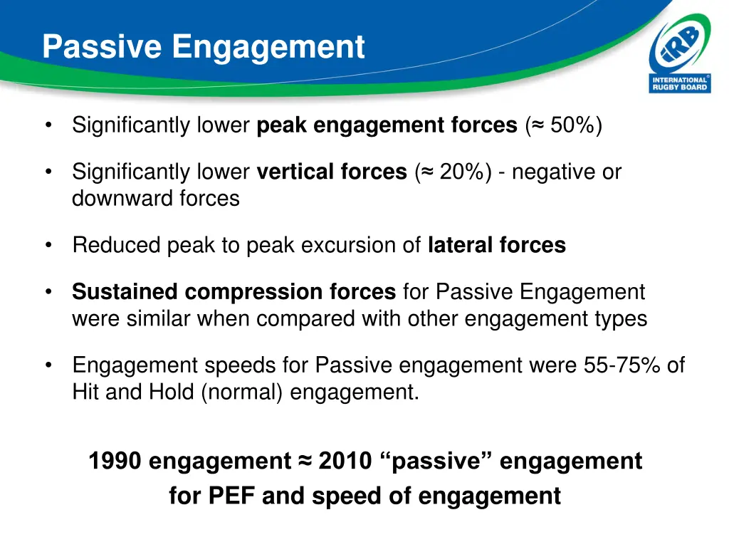 passive engagement