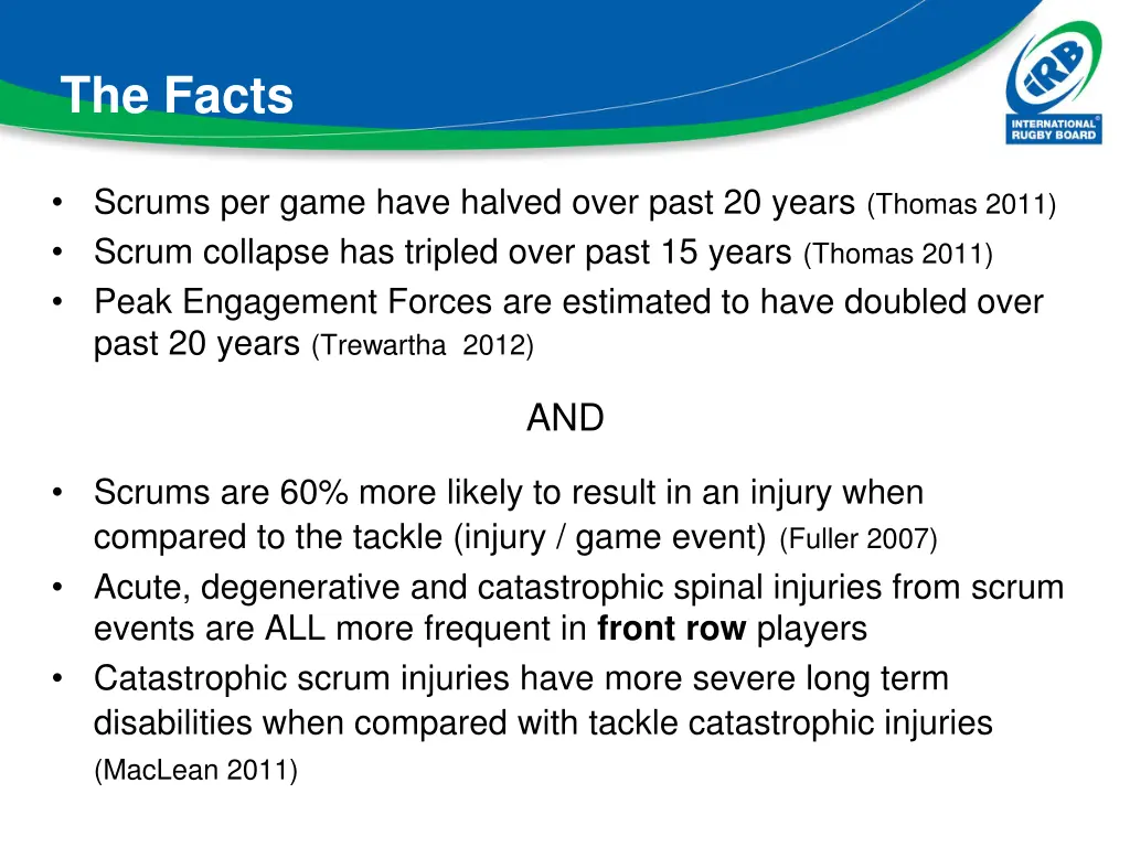 the facts