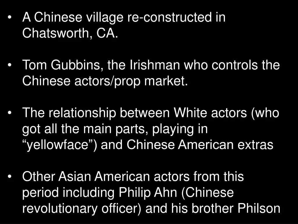 a chinese village re constructed in chatsworth ca