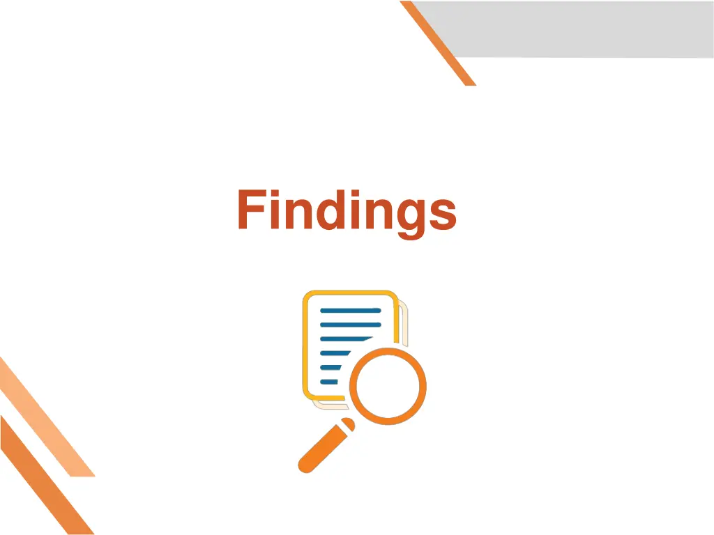 findings