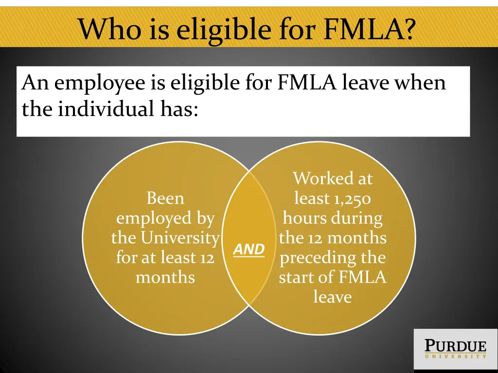 who is eligible for fmla