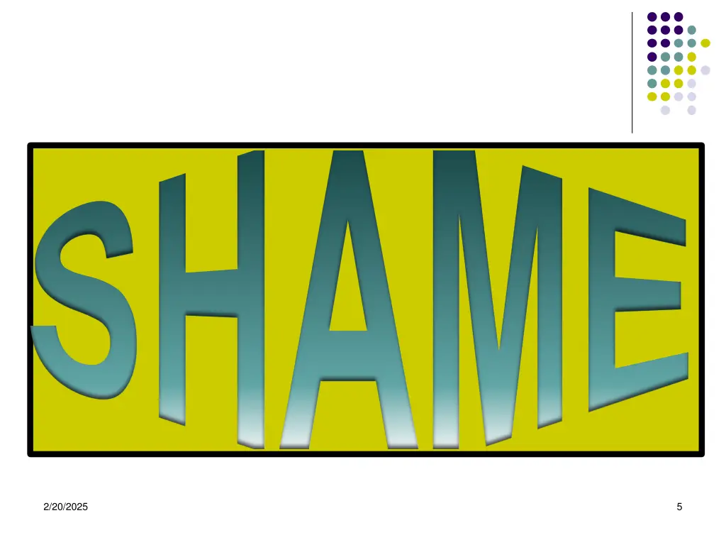 shame
