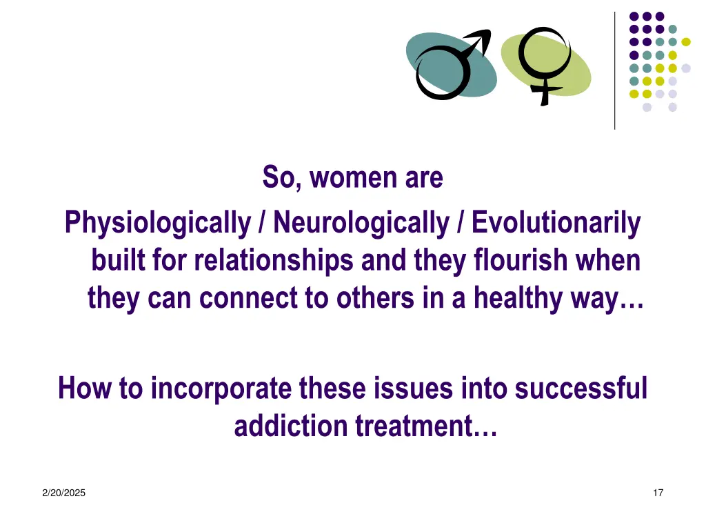 so women are