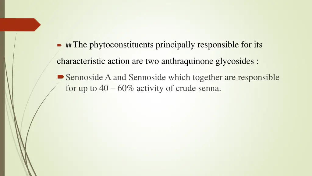 the phytoconstituents principally responsible