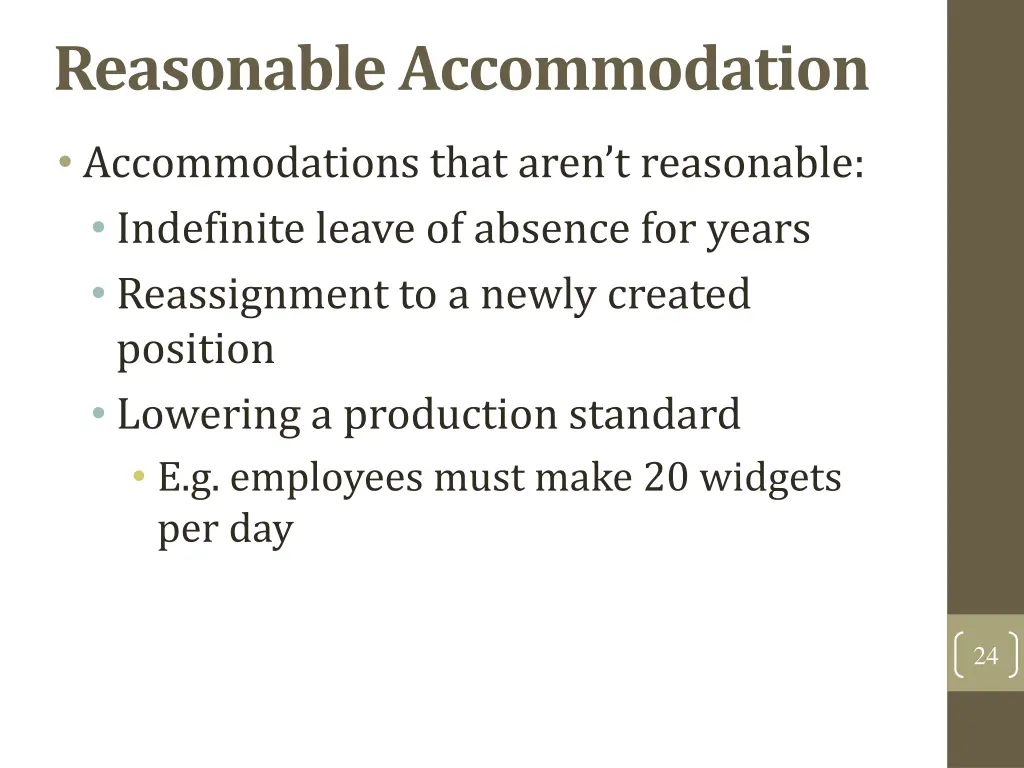 reasonable accommodation 2