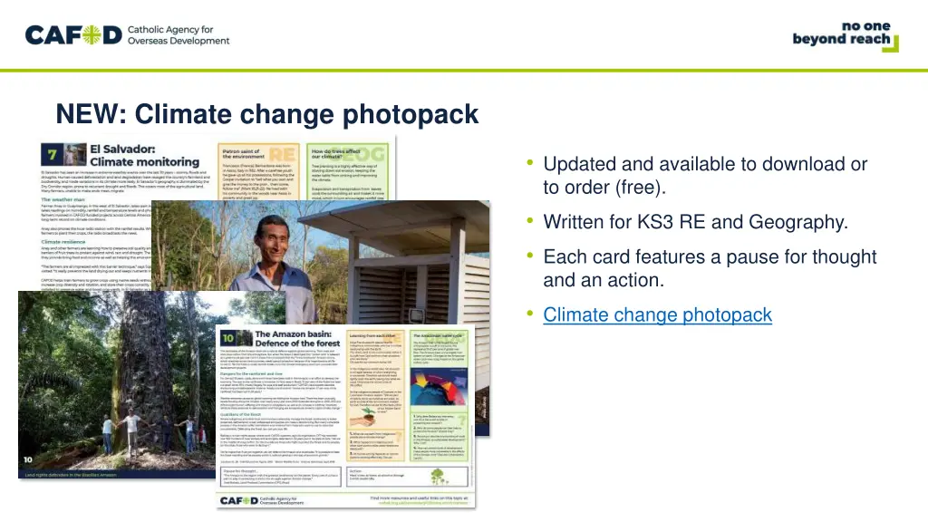 new climate change photopack