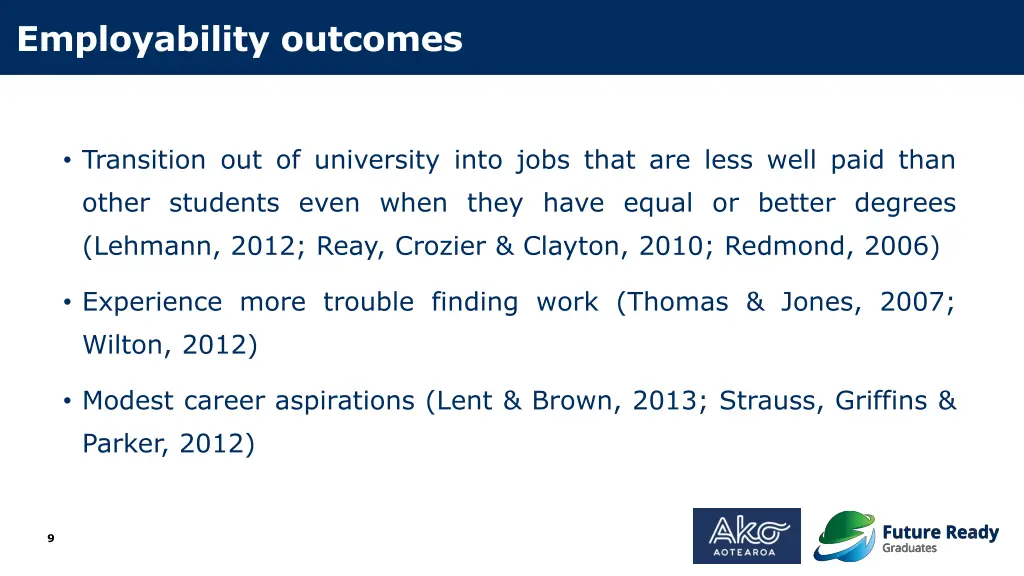 employability outcomes