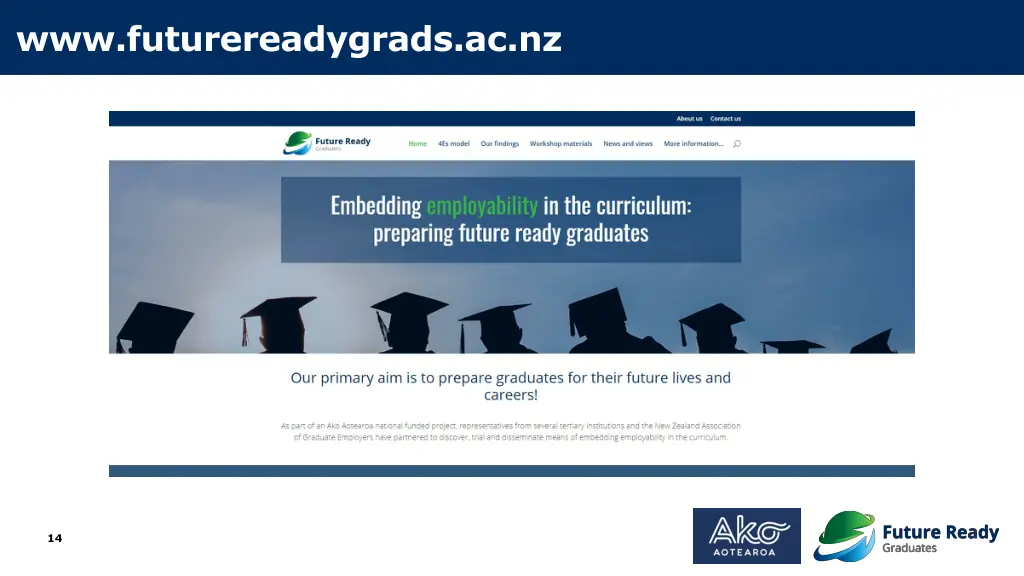www futurereadygrads ac nz