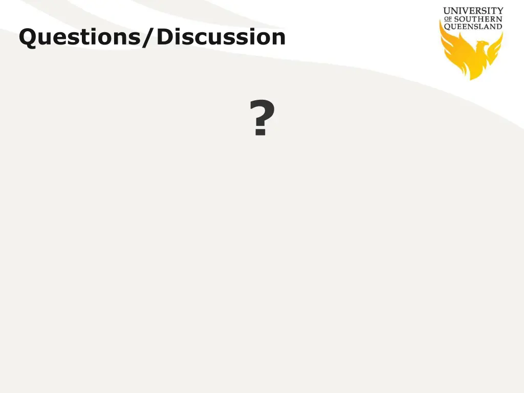 questions discussion