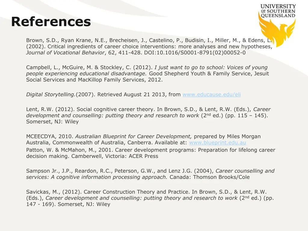 references