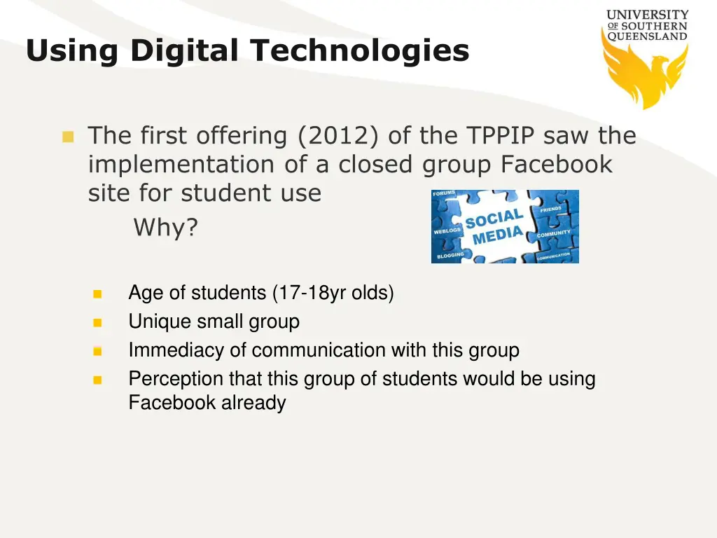 using digital technologies