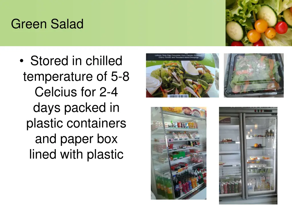 green salad
